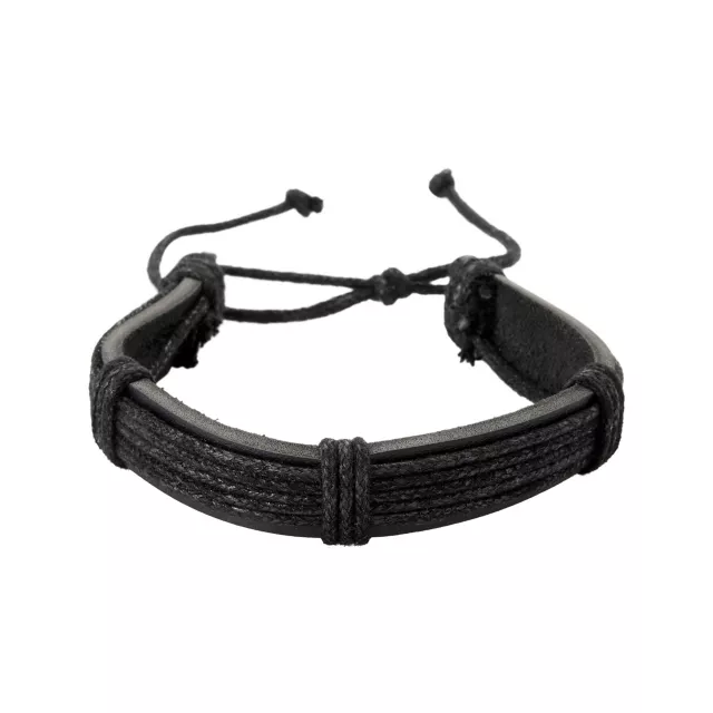 Multi-Pack Skull Sword Cord Cuff Bracelets - 3 Pack at Spencer's