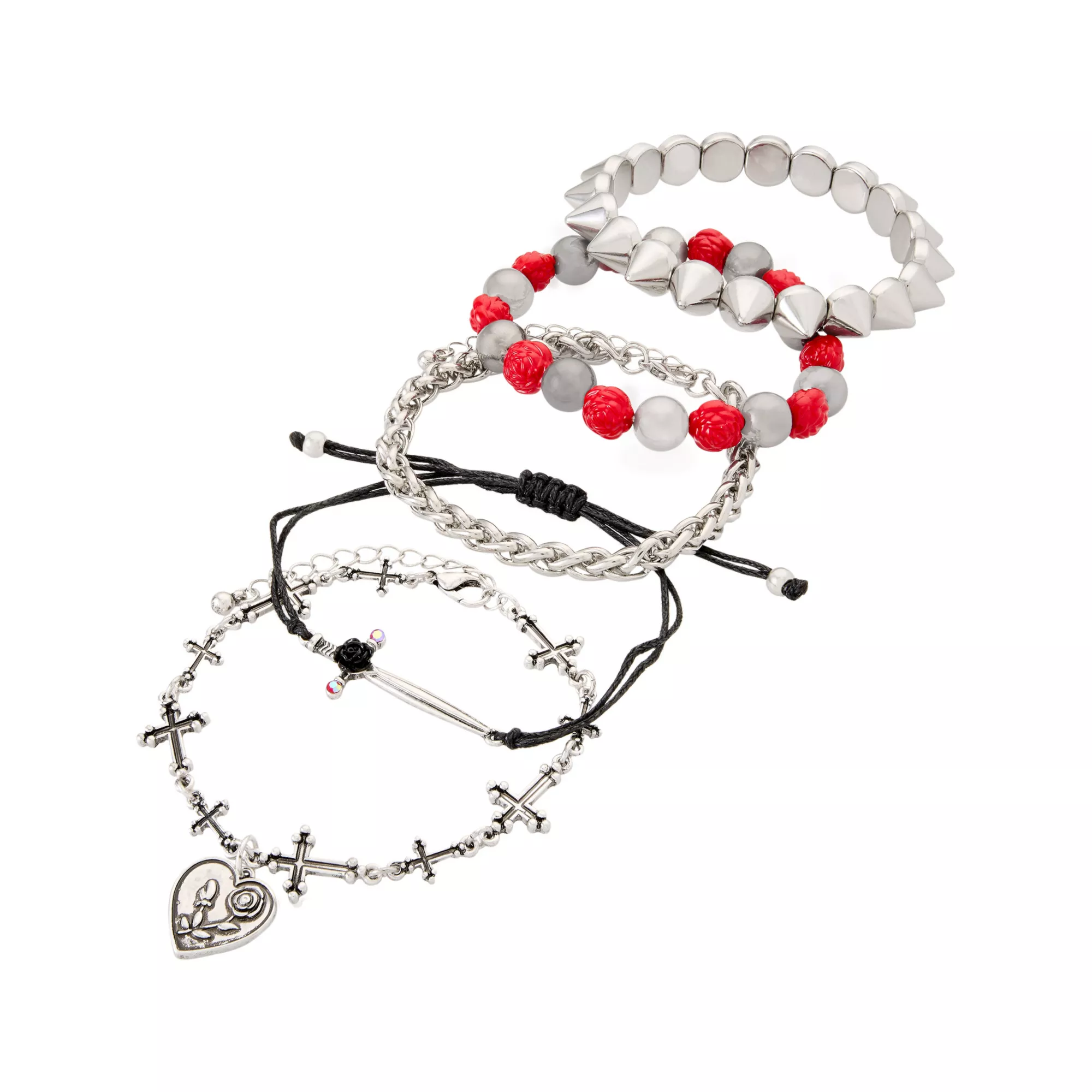 Multi-Pack Beautiful Danger Mixed Bracelets - 5 Pack