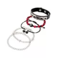 Multi-Pack Star Cherry Barb Bracelets - 5 Pack at Spencer's
