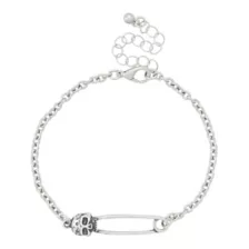 Multi-Pack Skull and Cross Mixed Bracelets - 5 Pack at Spencer's