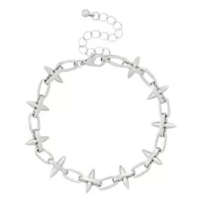 Multi-Pack Skull and Cross Mixed Bracelets - 5 Pack at Spencer's