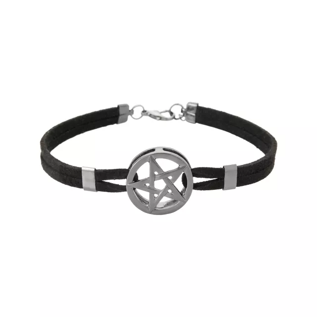 Multi-Pack Gothic Charm Mixed Bracelets - 5 Pack at Spencer's