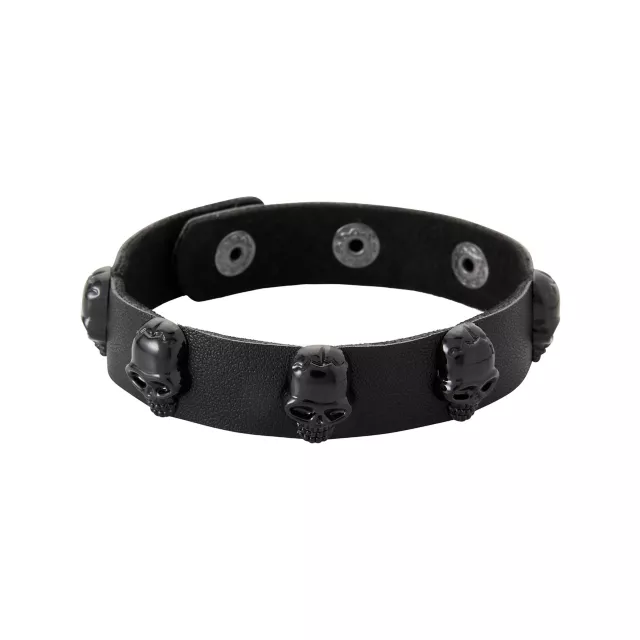 Multi-Pack Gothic Charm Mixed Bracelets - 5 Pack at Spencer's
