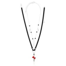 Multi-Pack Red Spike Rose Sword Chain Choker Necklaces - 3 Pack at Spencer's
