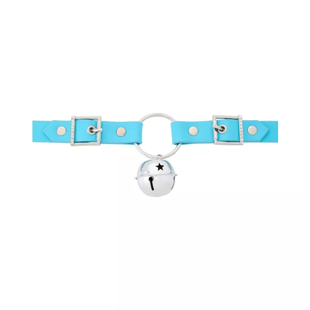 Blue Bell Choker Necklace at Spencer's