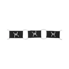 Black O-Ring Chain Choker Necklace at Spencer's