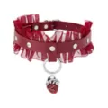 Lace Anatomical Heart Choker Necklace at Spencer's