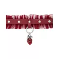 Lace Anatomical Heart Choker Necklace at Spencer's