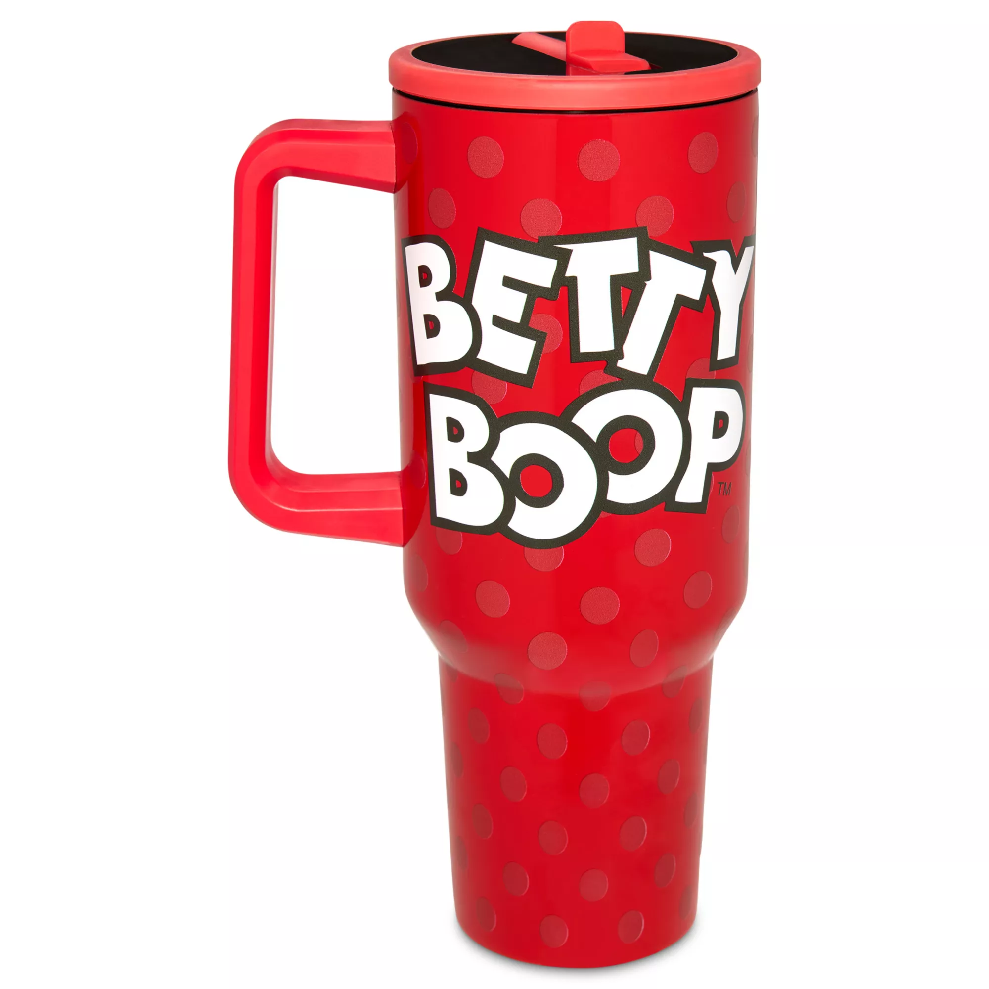 Betty Boop Flip Straw Travel Tumbler - 40 oz. at Spencer's