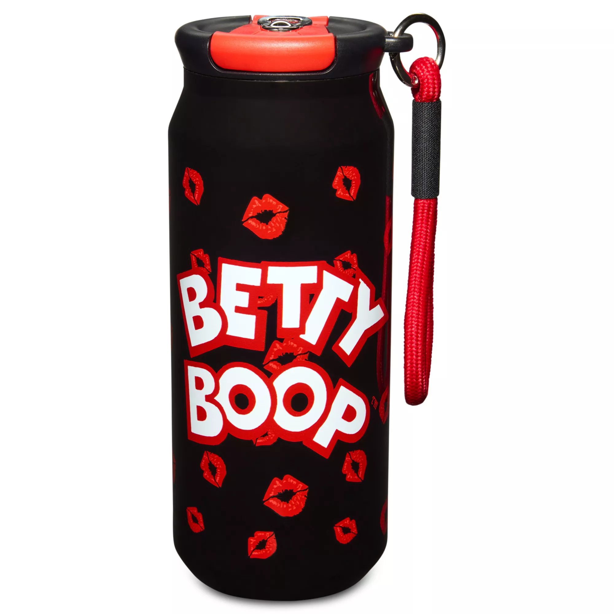 Betty Boop Flip Straw Water Bottle - 17 oz. at Spencer's