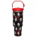 Ghost Face All Over Print Tumbler with Handle - 40 oz. at Spencer's