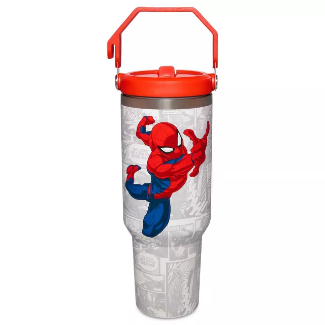 Spider-Man Comic Travel Tumbler with Handle - 40 oz. at Spencer's