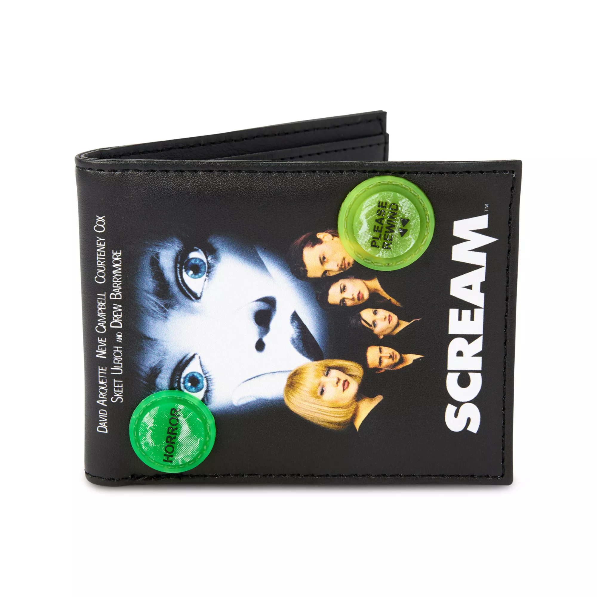 Scream Movie Poster Bifold Wallet at Spencer's
