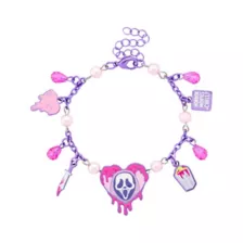 Ghost Face Pastel Charm Bracelets - 3 Pack at Spencer's