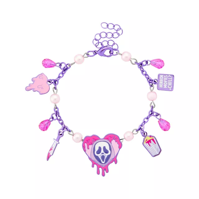 Ghost Face Pastel Charm Bracelets - 3 Pack at Spencer's