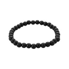 Multi-Pack Beaded Cross Chain and Spiked Cuff Bracelets - 5 Pack at Spencer's