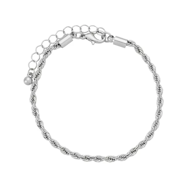 Multi-Pack Beaded Cross Chain and Spiked Cuff Bracelets - 5 Pack at Spencer's