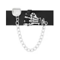 Skeleton Hand Drop Chain Cuff Bracelet at Spencer's