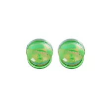 Green Dichroic Glass Plugs at Spencer's