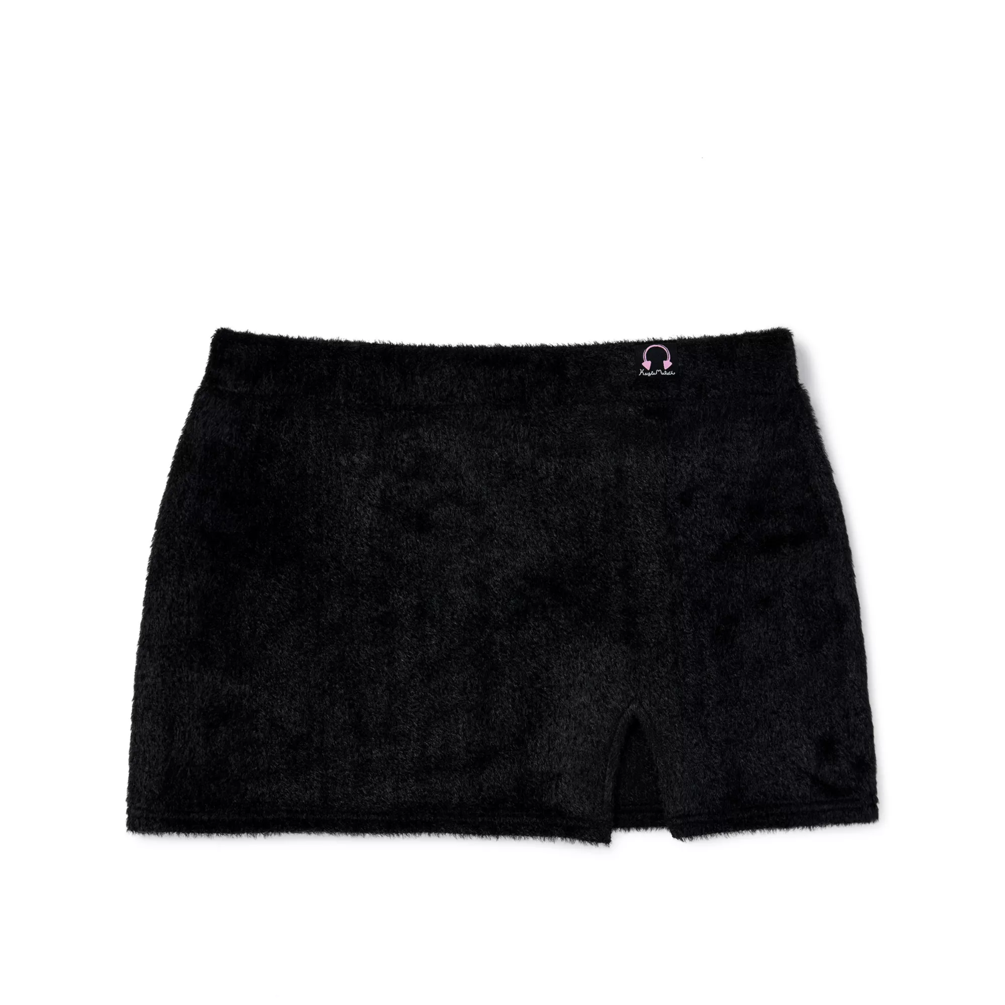 Kayla Malecc Black Fur Mini Skirt