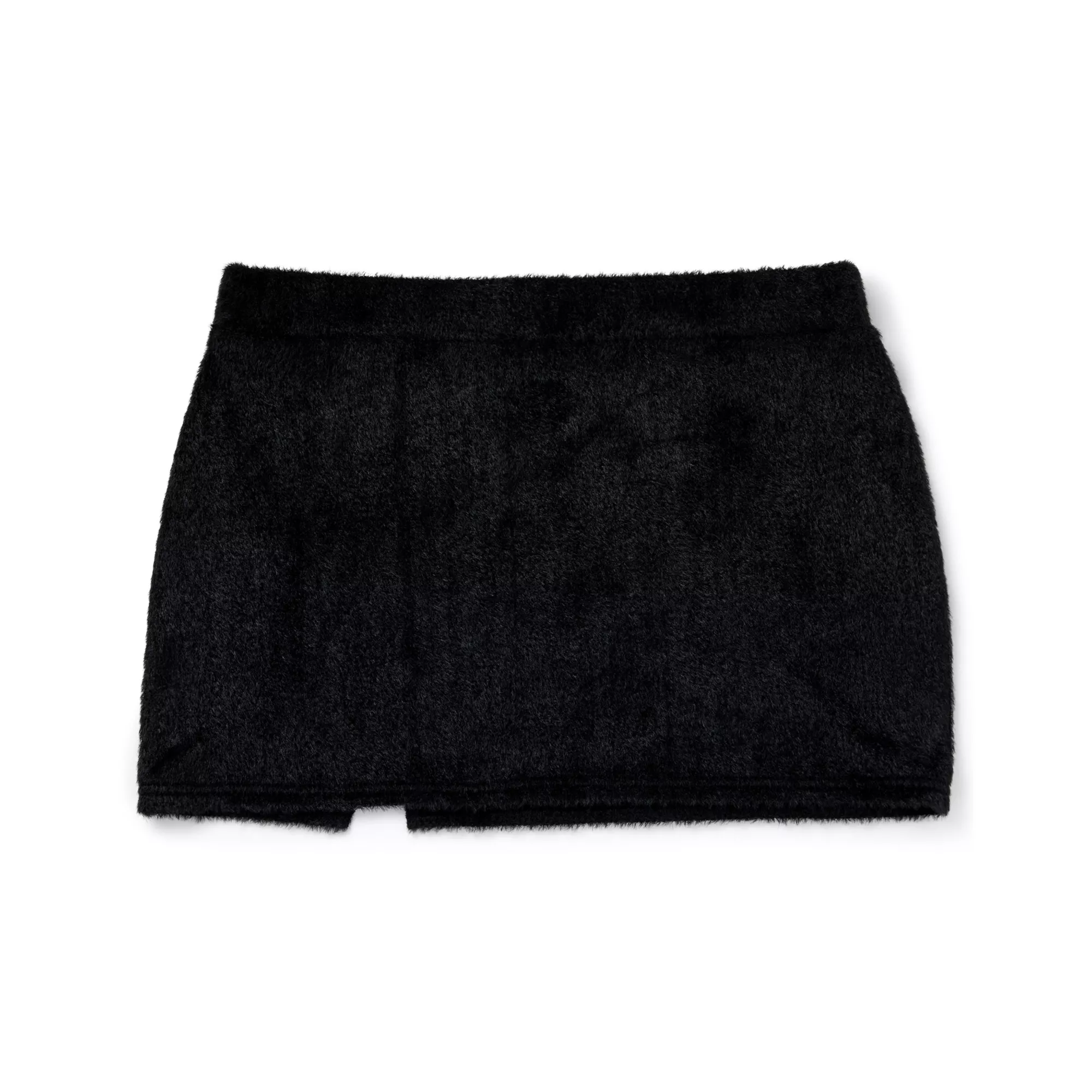Kayla Malecc Black Fur Mini Skirt