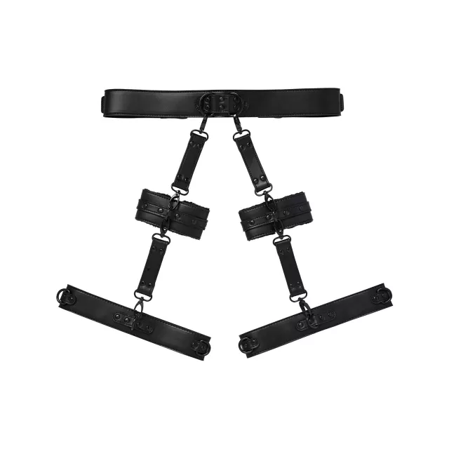 Deluxe Bondage Harness with Padded Cuffs - Pleasure Bound at Spencer's