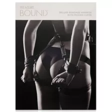 Deluxe Bondage Harness with Padded Cuffs - Pleasure Bound at Spencer's
