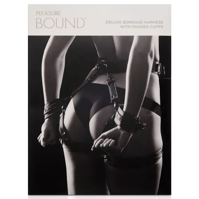 Deluxe Bondage Harness with Padded Cuffs - Pleasure Bound at Spencer's