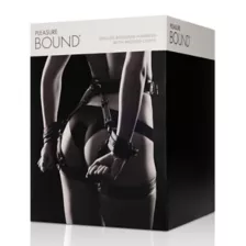 Deluxe Bondage Harness with Padded Cuffs - Pleasure Bound at Spencer's