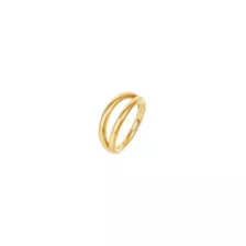 Gold-Tone Double Hinged Hoop Nose Ring - 16 Gauge at Spencer's
