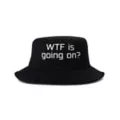 WTF Is Going On Bucket Hat at Spencer's