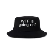 WTF Is Going On Bucket Hat at Spencer's