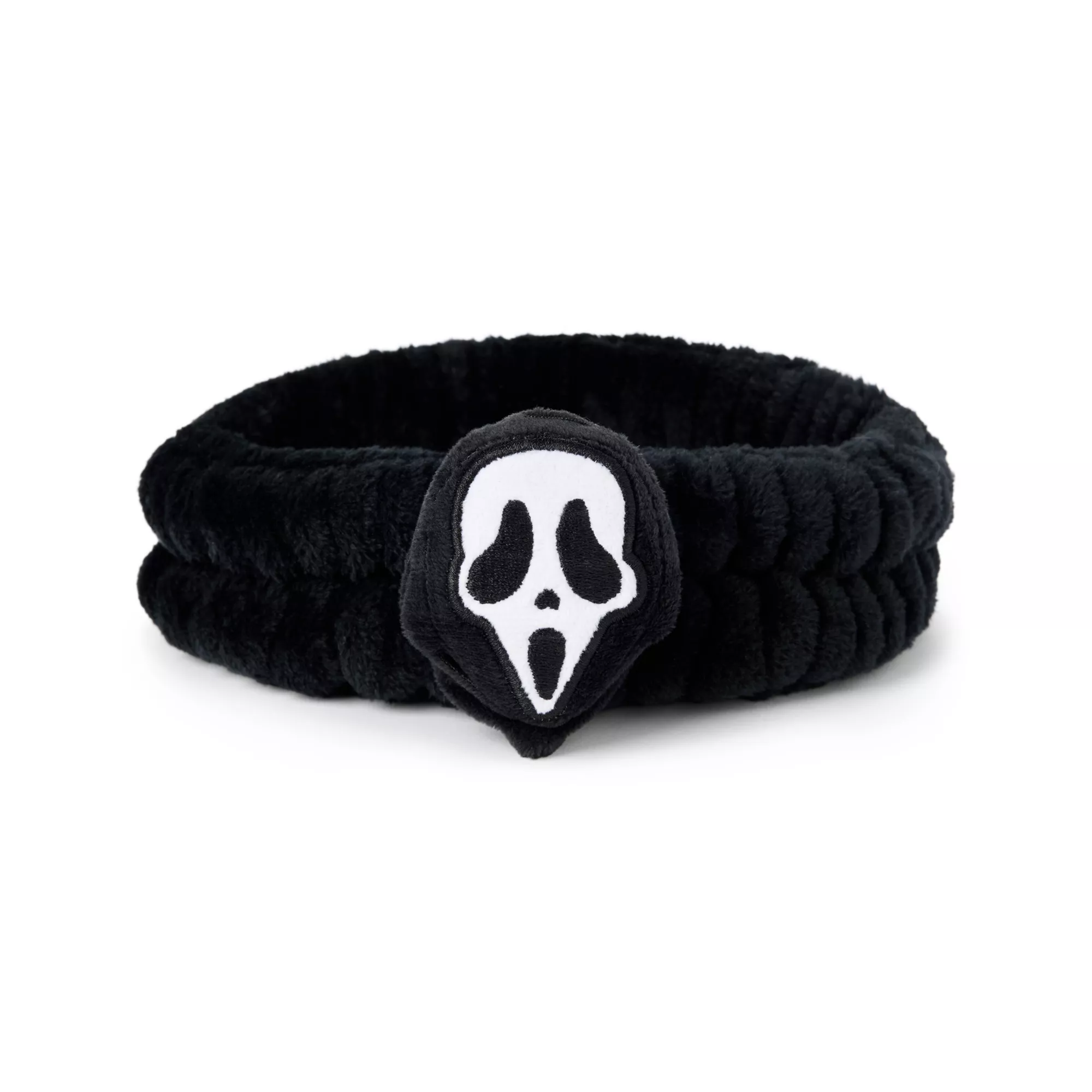 Ghost Face Headband and Wristbands Set at Spencer's