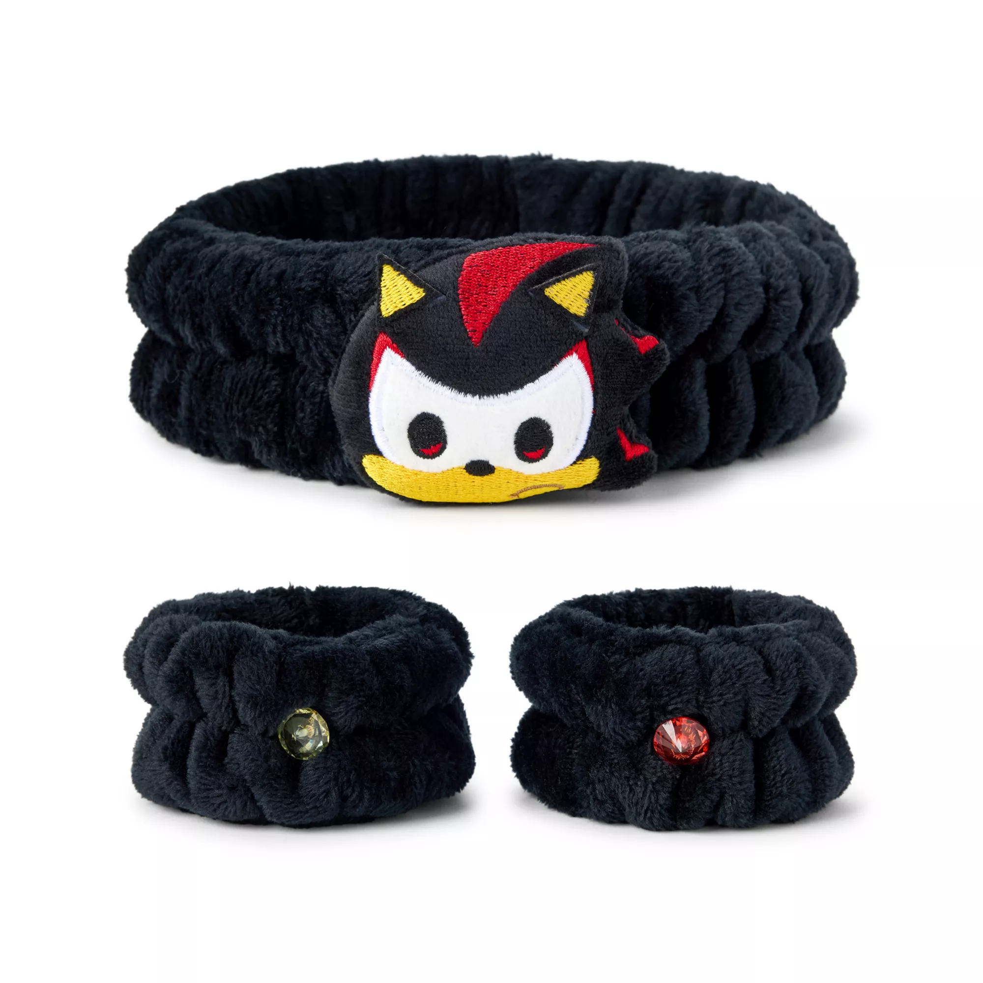 Shadow Spa Headband and Wristband Set - Sonic the Hedgehog at Spencer's