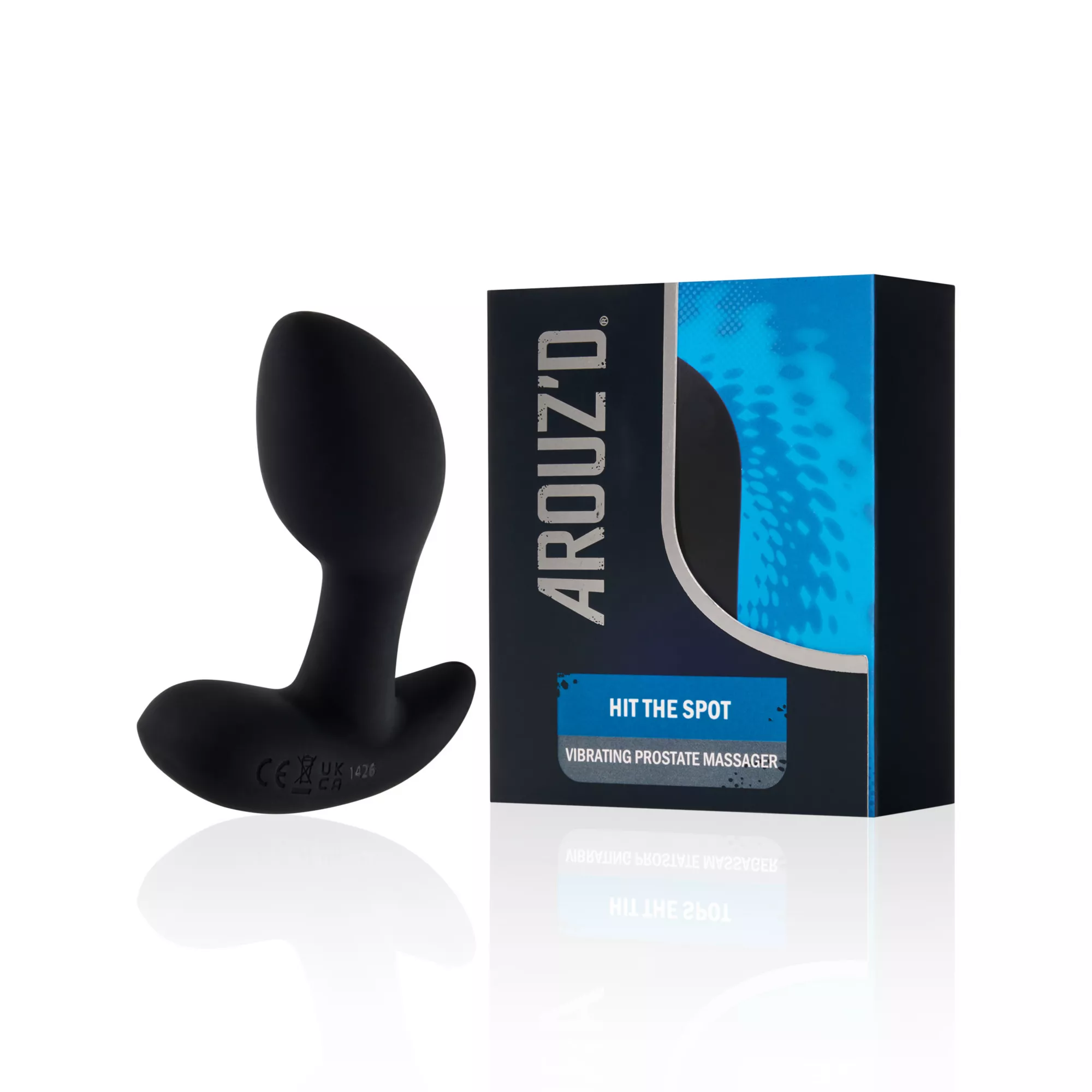 Arouz'd Hit The Spot Vibrating Prostate Massager at Spencer's