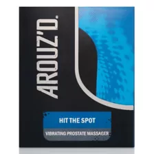 Arouz'd Hit The Spot Vibrating Prostate Massager at Spencer's