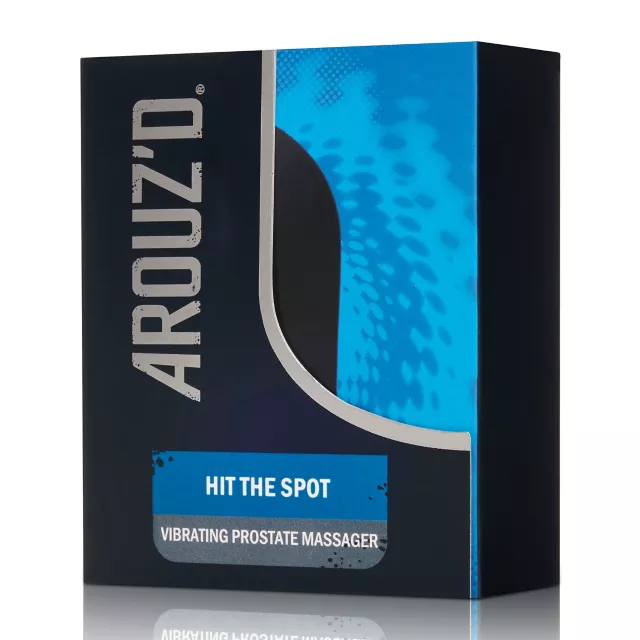 Arouz'd Hit The Spot Vibrating Prostate Massager at Spencer's
