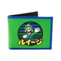 Luigi Bifold Wallet - Super Mario Bros. at Spencer's