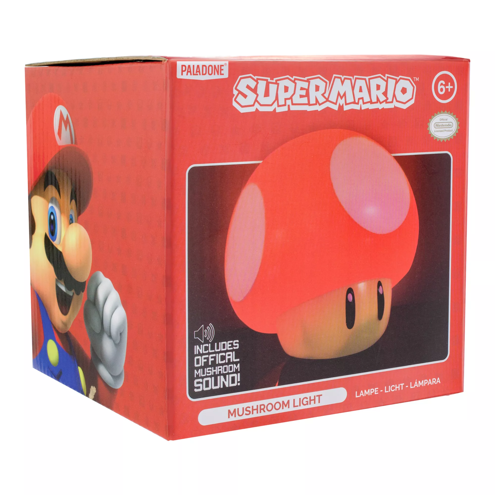 Super Mario Light-Up Mushroom with Sound at Spencer's