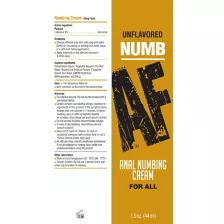 Numb AF Unflavored Anal Numbing Cream - 1.5 oz. at Spencer's