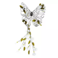Garden Butterfly Dangle Claw Hair Clip at Spencer's