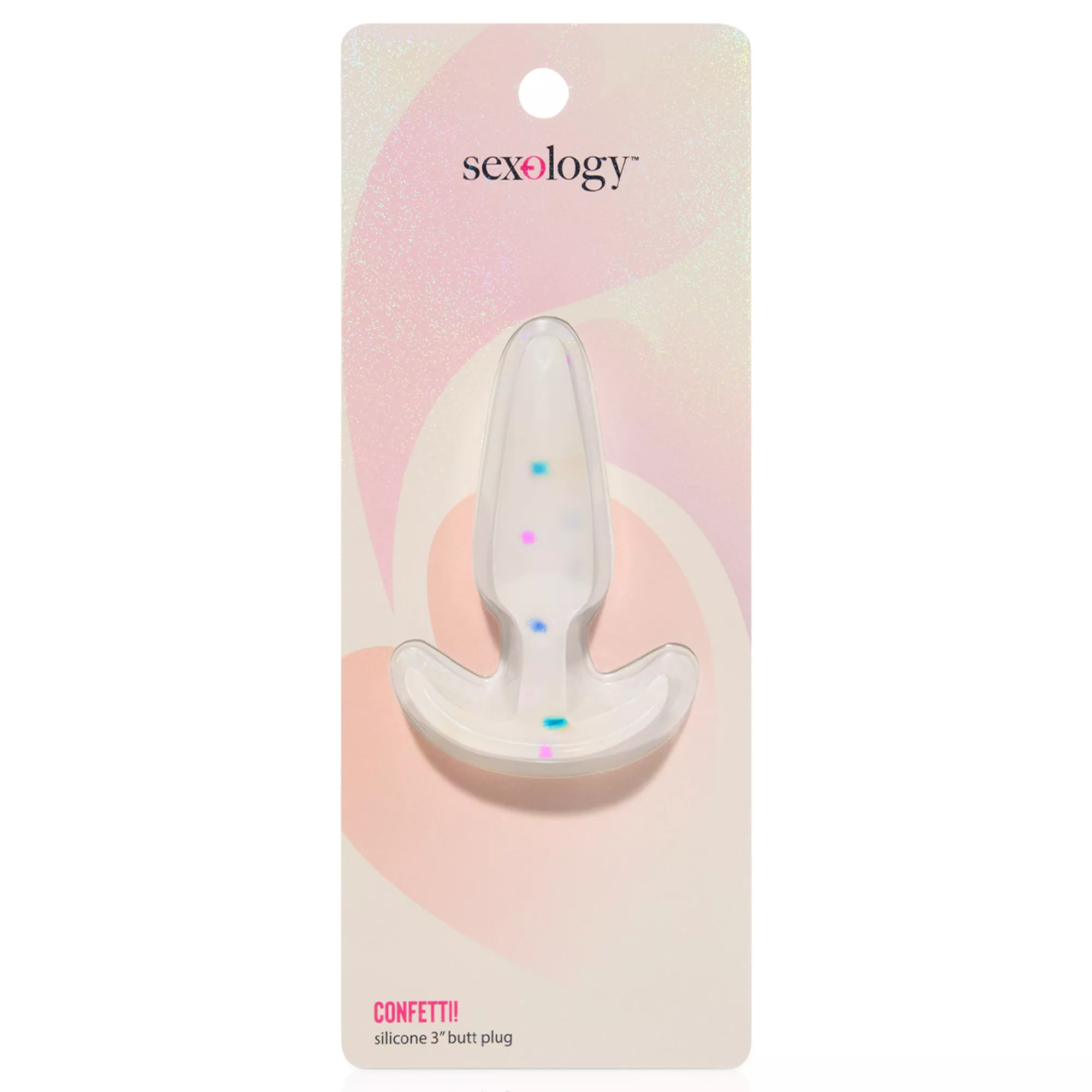 Confetti Butt Plug 3 Inch - Sexology at Spencer's