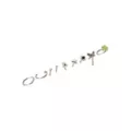 Multi-Pack Silver-Tone Titanium Cottagecore Pin and Hoop Nose Rings 9 Pack - 20 Gauge at Spencer's