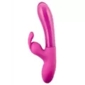 Hott Love Extreme Enchanted Glass Rabbit Vibrator at Spencer's