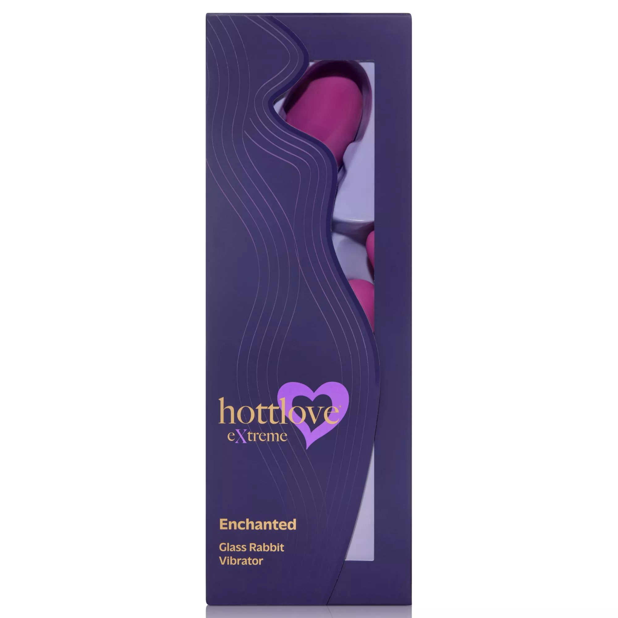 Hott Love Extreme Enchanted Glass Rabbit Vibrator at Spencer's
