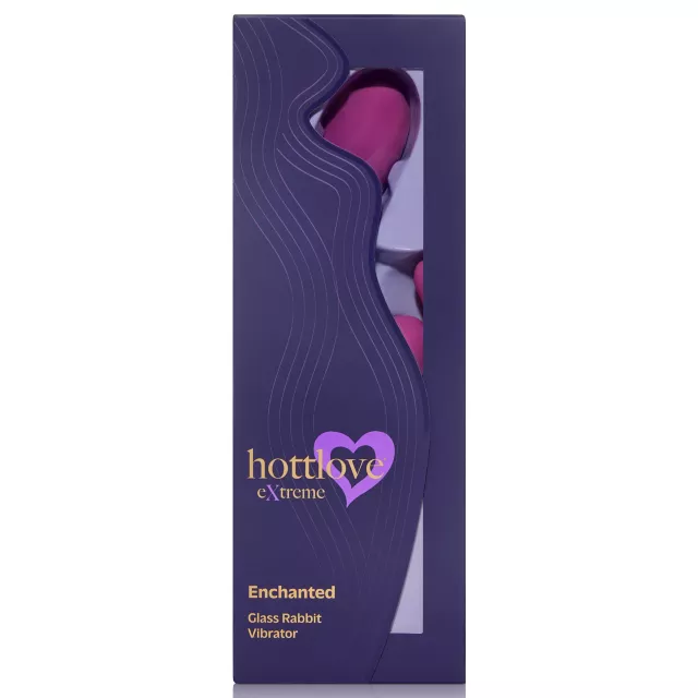 Hott Love Extreme Enchanted Glass Rabbit Vibrator at Spencer's