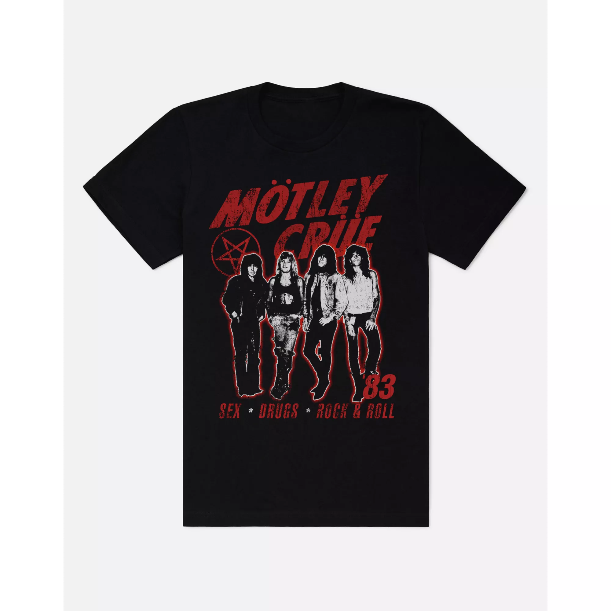 Mötley Crue '83 T Shirt at Spencer's
