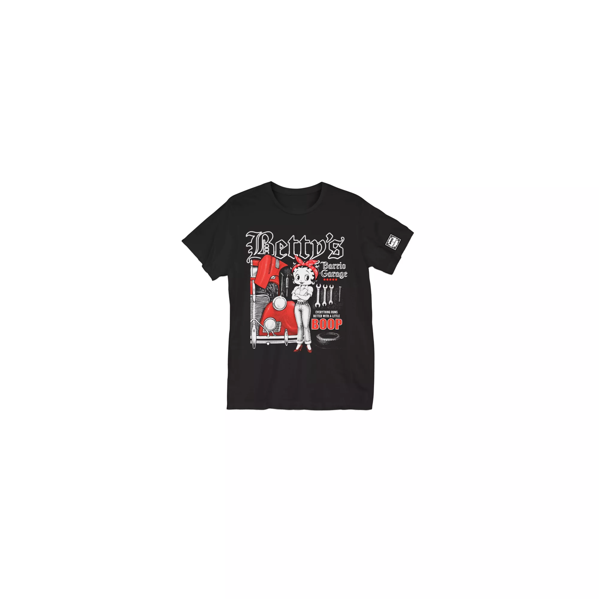 Betty Boop x Homies Barrio Garage T Shirt at Spencer's