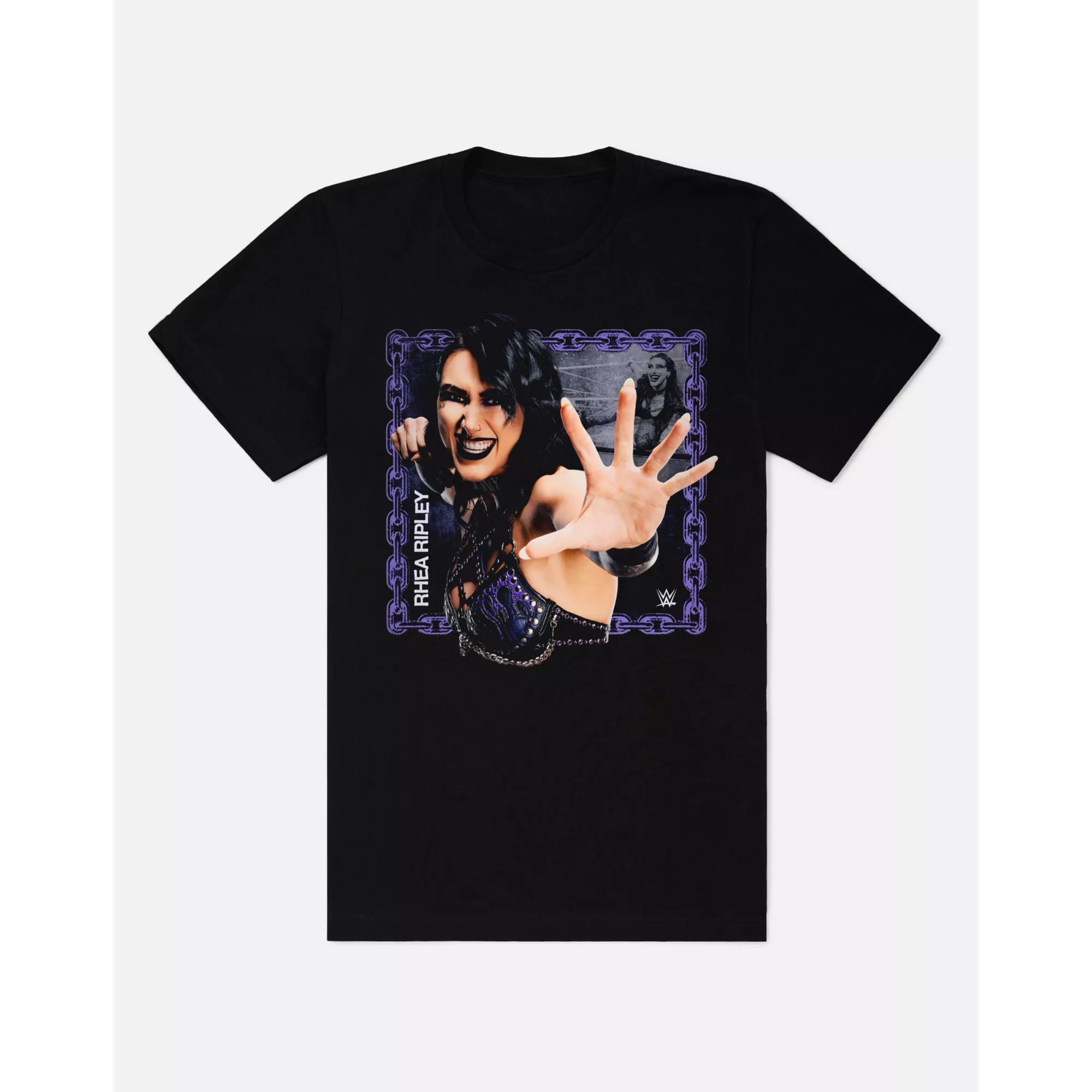 Rhea Ripley Chain T Shirt at Spencer's
