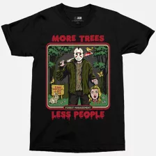 Jason Universe More Trees Less People T Shirt - Steven Rhodes at Spencer's